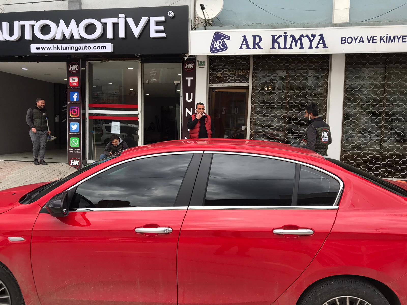Fiat Egea Krom Cam Çerçevesi 8 Parça 2016 - 2021
